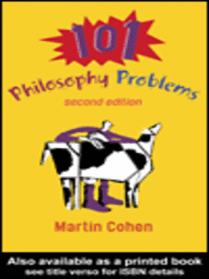 cover image of 101 Philosophy Problems